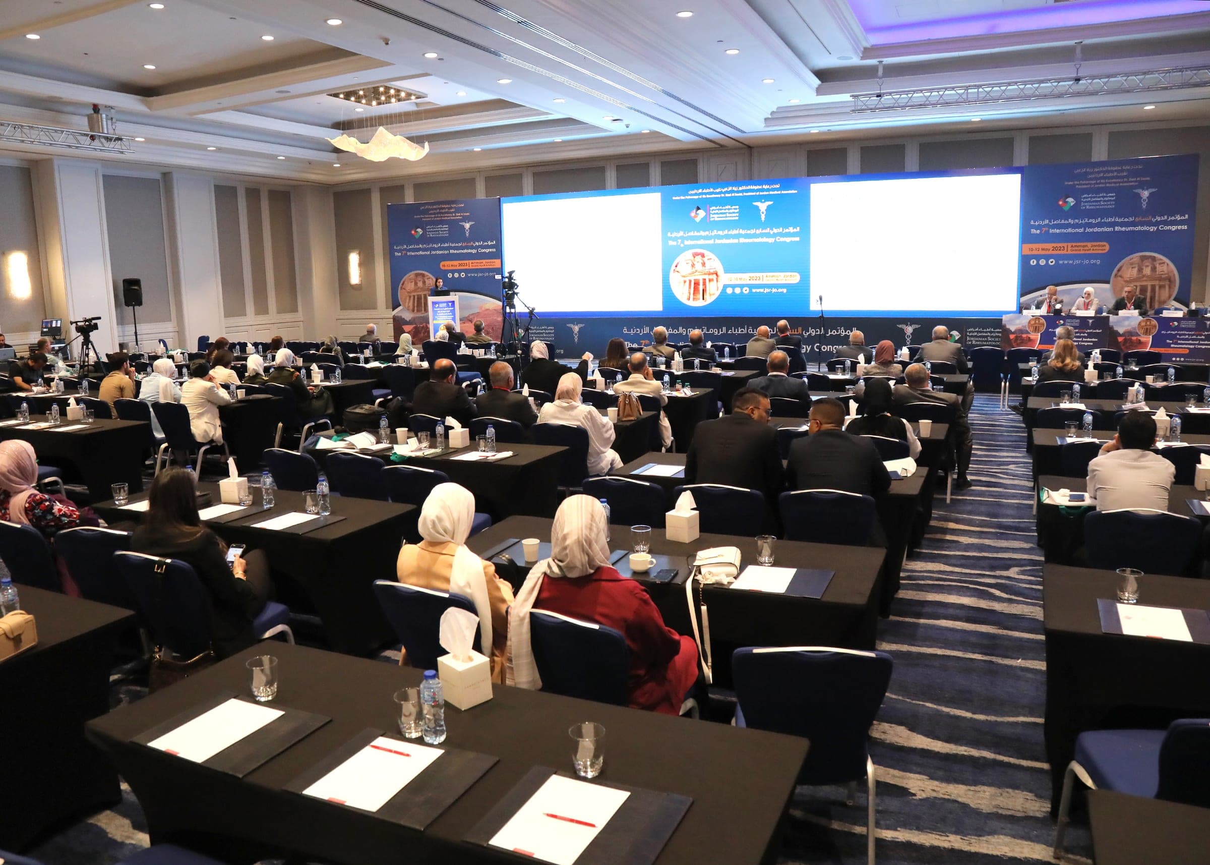 Delegates in session at the 7th Jordanian Rheumatology Congress, Grand Hyatt Amman