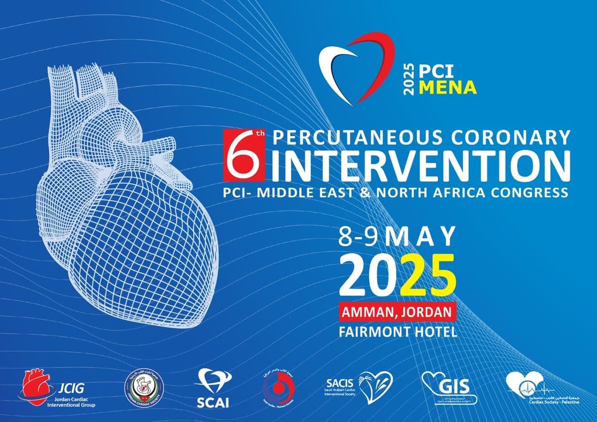 6th PCI MENA Congress: Percutaneous Coronary Intervention, Middle East & North Africa poster